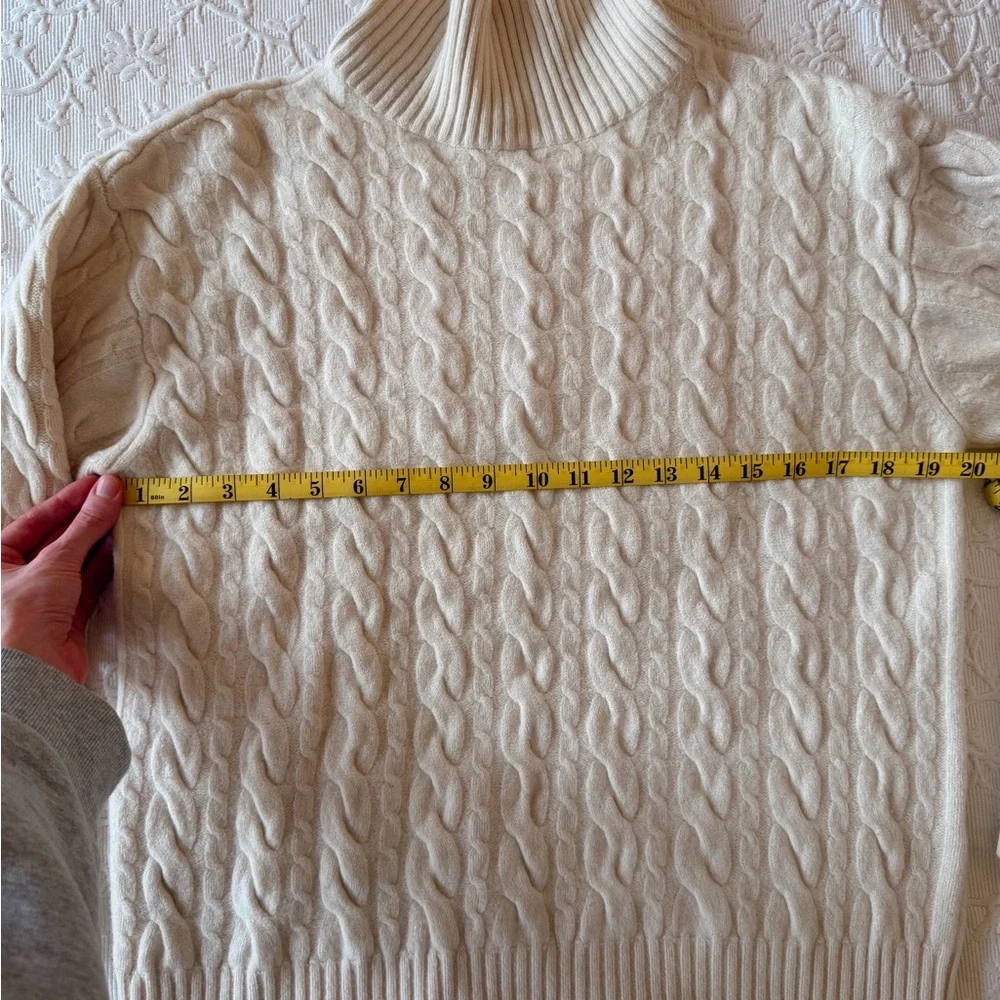 Aritzia Babaton Stargaze Cable Knit Turtleneck Sweater - Picture 6 of 13